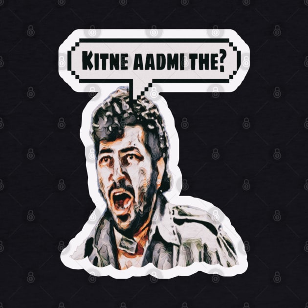 Kitne Aadmi The Funny Hindi Dialogue by JammyPants